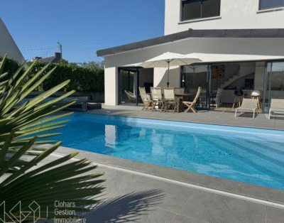 Maison 6 pers – piscine couverte et chauffée – proche POULDU – CLOHARS-CARNOËT